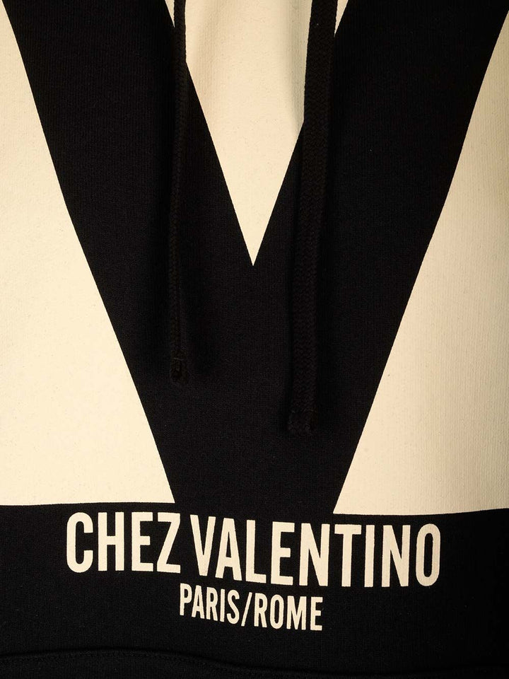 Valentino Garavani Chez Valentino Sweatshirts - Black | 106b053e2867244b0151716aeab3b705704244da