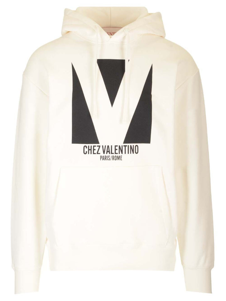 Valentino Garavani Chez Valentino Sweatshirts - Beige | 2bb9581e13080b9aaa14b7cf857c47f8d68ec98f