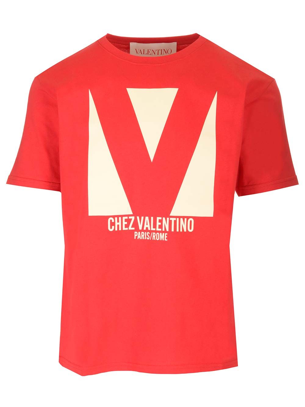 Valentino Garavani Chez Valentino T-Shirt - Red | f521e29d38dd1ee146b0de2a825c38c143997c8a