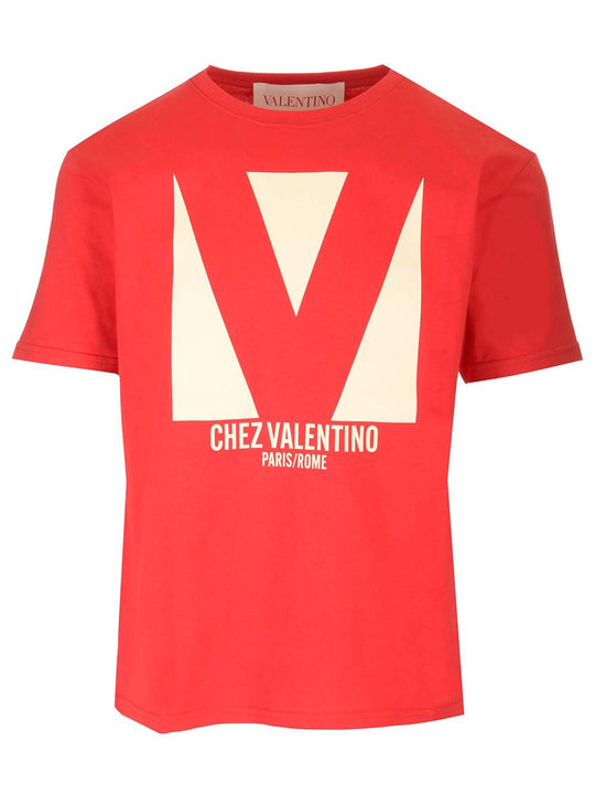 Chez Valentino T-Shirt Red