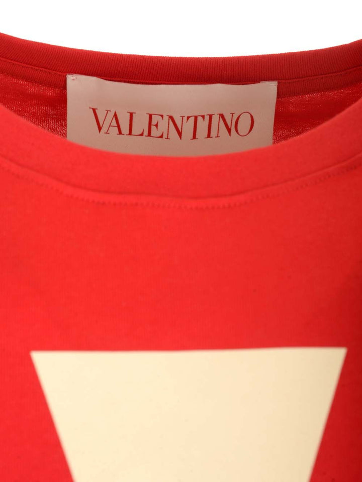 Valentino Garavani Chez Valentino T-Shirt - Red | f78767699c270cc97af3ef9f956332a79cfa346e