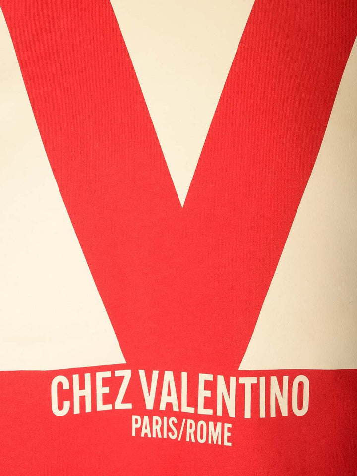 Valentino Garavani Chez Valentino T-Shirt - Red | de8026a24a234012c7db8493a03d2a0a01d6e540