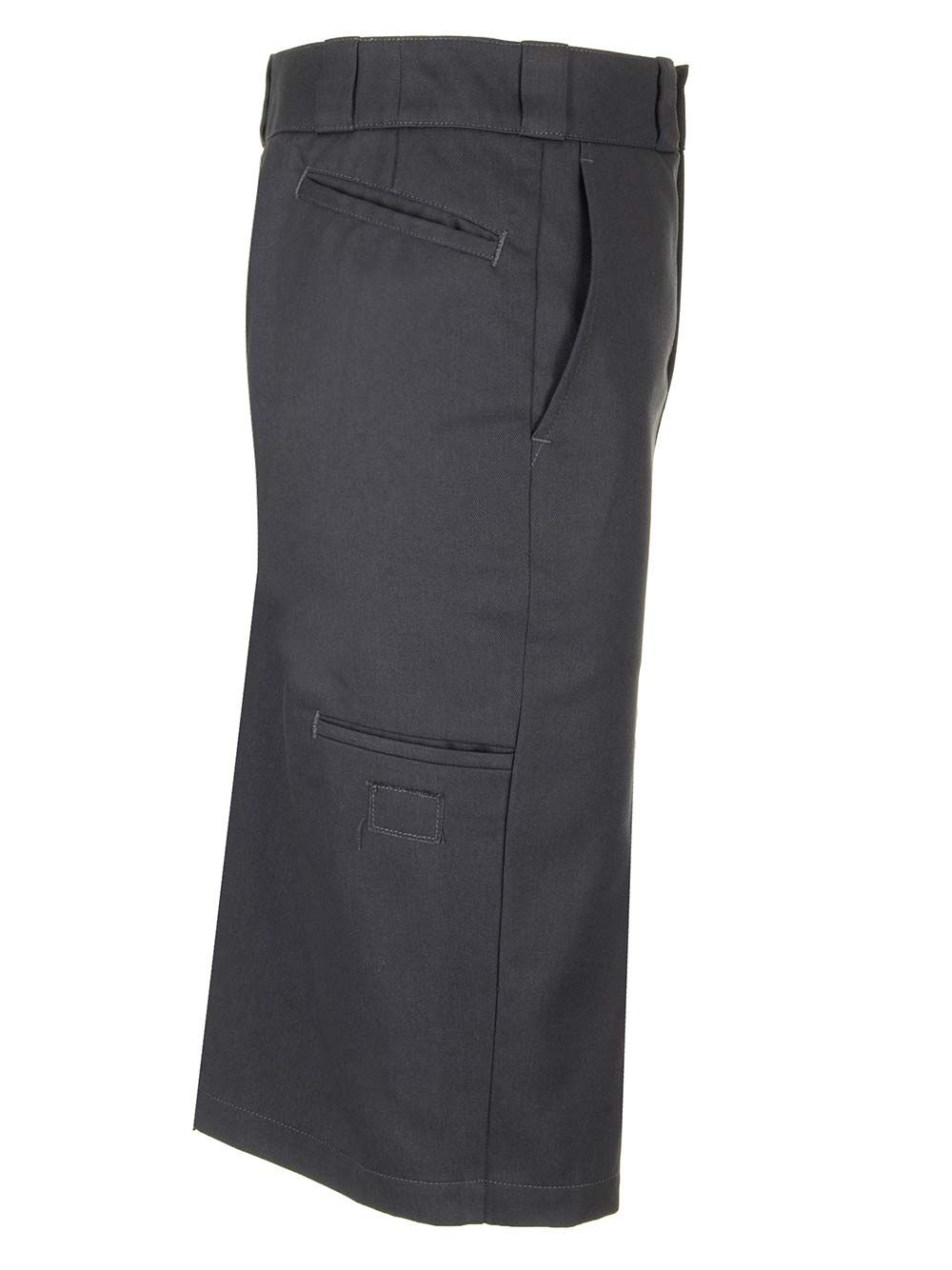 Maison Margiela Cotton Gabardine Midi Skirt Skirts - Grey | 7cad53a3bbf6354d9b9545bd98a1aa7ee20bf40f