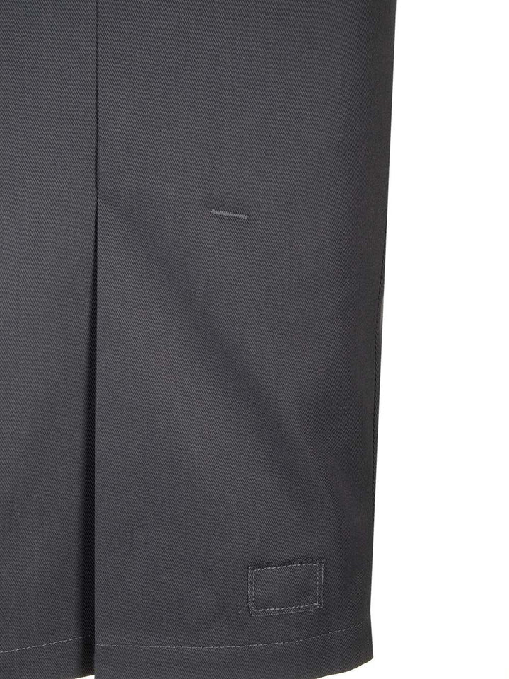 Maison Margiela Cotton Gabardine Midi Skirt Skirts - Grey | e2f4af66e2c0cf269a08f0abf3fa7dc8cee8a3ae