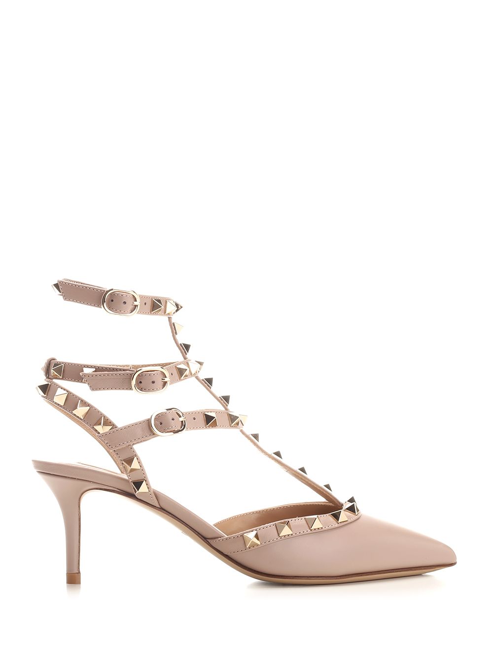 Valentino Garavani Rockstud Pumps - Beige | 40cf0b851748c6c9c01658cc6721ab9bacaeb5e3