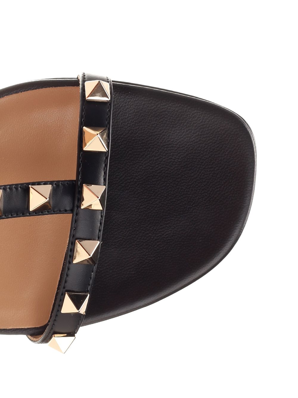 Valentino Garavani Rockstud Sandals - Black | 628f880746d02b7901f80e0c1640527759636cd6