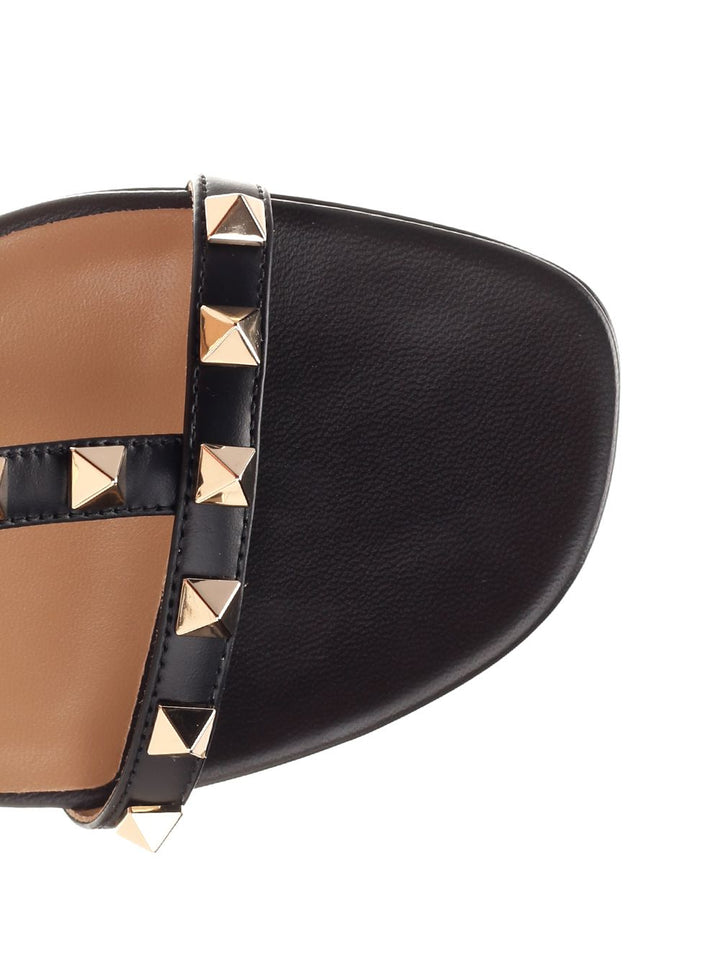 Valentino Garavani Rockstud Sandals - Black | 628f880746d02b7901f80e0c1640527759636cd6