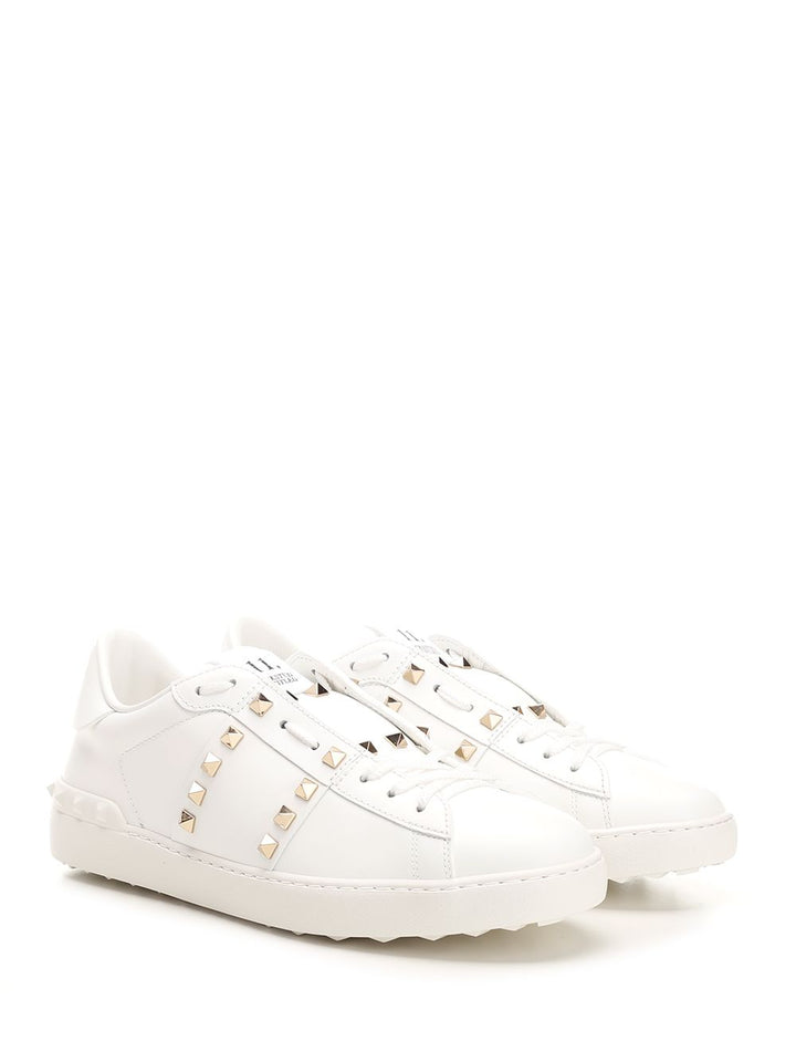 Valentino Garavani Rockstud Untitled Sneakers - White | bc7a5f72f6afbe338a217784aa532cb04190add4