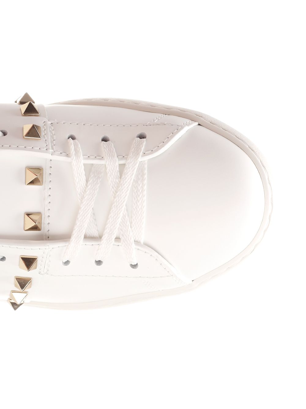 Valentino Garavani Rockstud Untitled Sneakers - White | 3824de859ecddff4e9ccd19f3b4ddf85b4d7667d