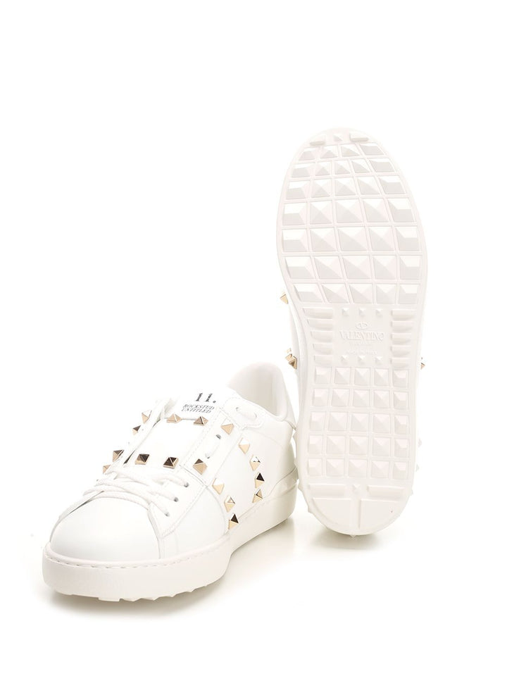 Valentino Garavani Rockstud Untitled Sneakers - White | 8ba66f17a9ef5b0a45e5c5f6d75956a7f4c1909a