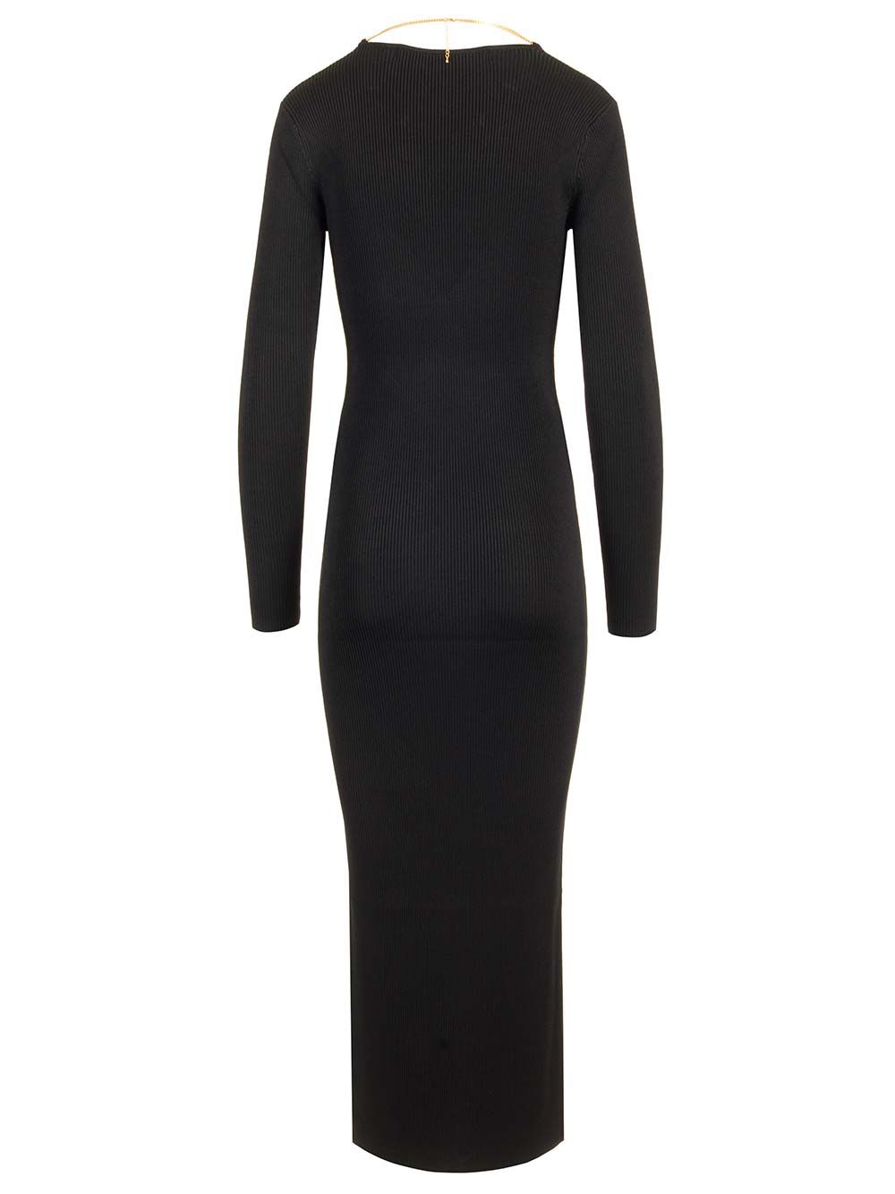 Alexander Wang Name Necklace Long Dress Dresses - Black | 96d6d5bbe5348d55fd8ad846beb5edfb5e042e82