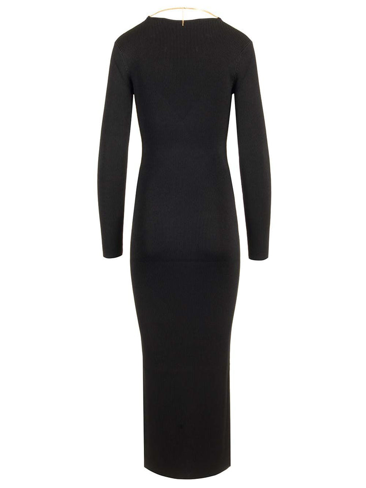 Alexander Wang Name Necklace Long Dress Dresses - Black | 96d6d5bbe5348d55fd8ad846beb5edfb5e042e82