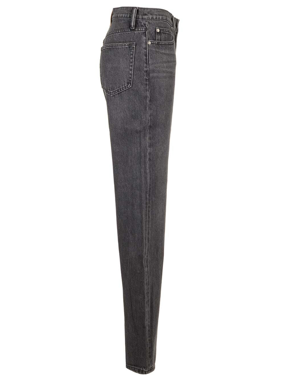 Alexander Wang Slouchy Fit Jeans Trousers - Grey | fa31e5b39edaef2903112b5662f09f6f77ae7235