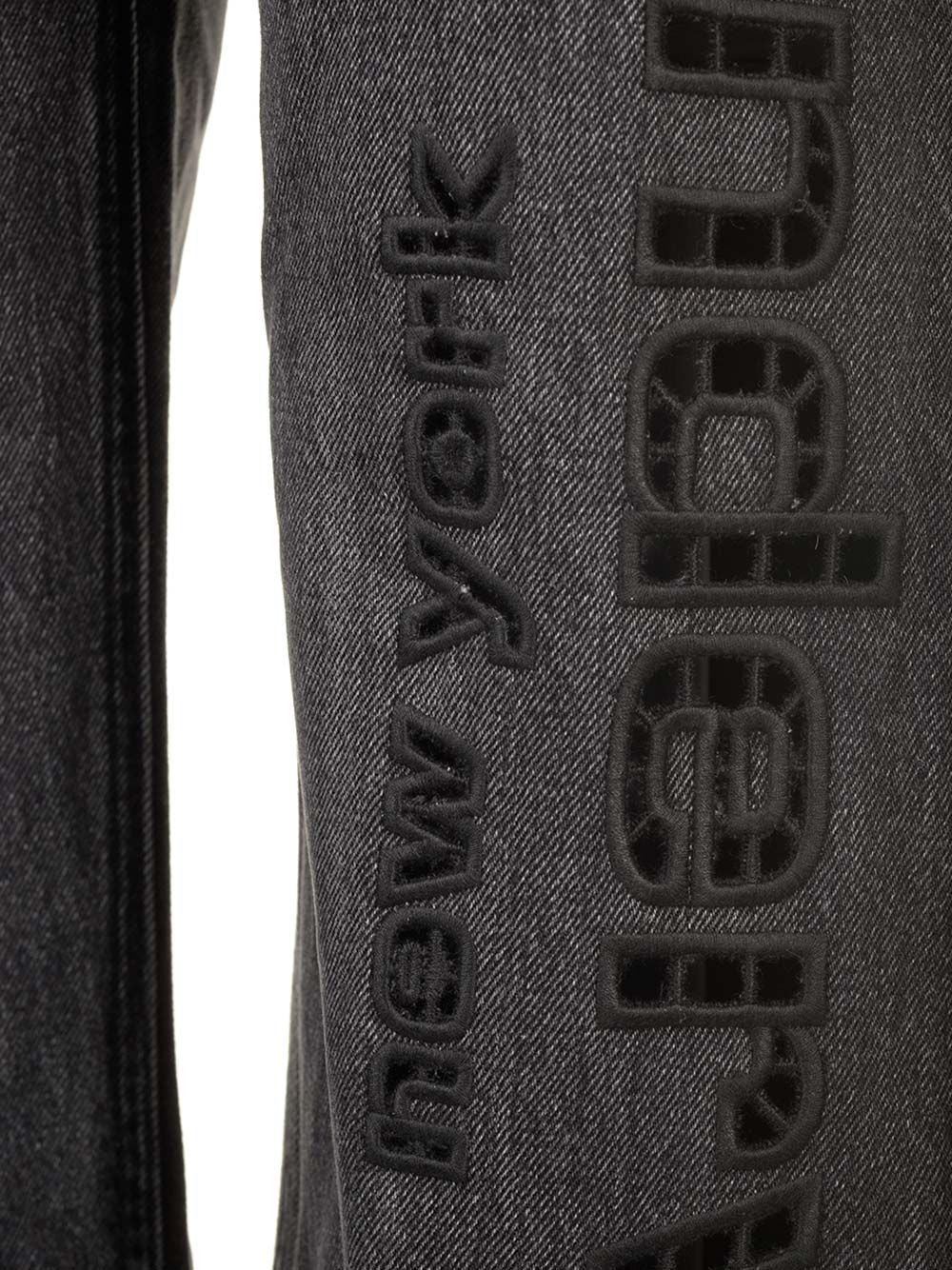 Alexander Wang Slouchy Fit Jeans Trousers - Grey | b24dc552ba639b112f63bcee2a6aff7c76c08540