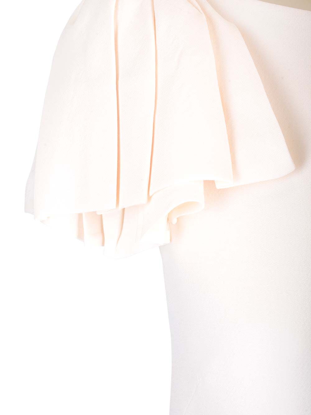 Valentino Garavani Crepe Couture Mini Dress Dresses - White | 3f31d00eee2f6f0602d80534461d720eaaa2c5fa