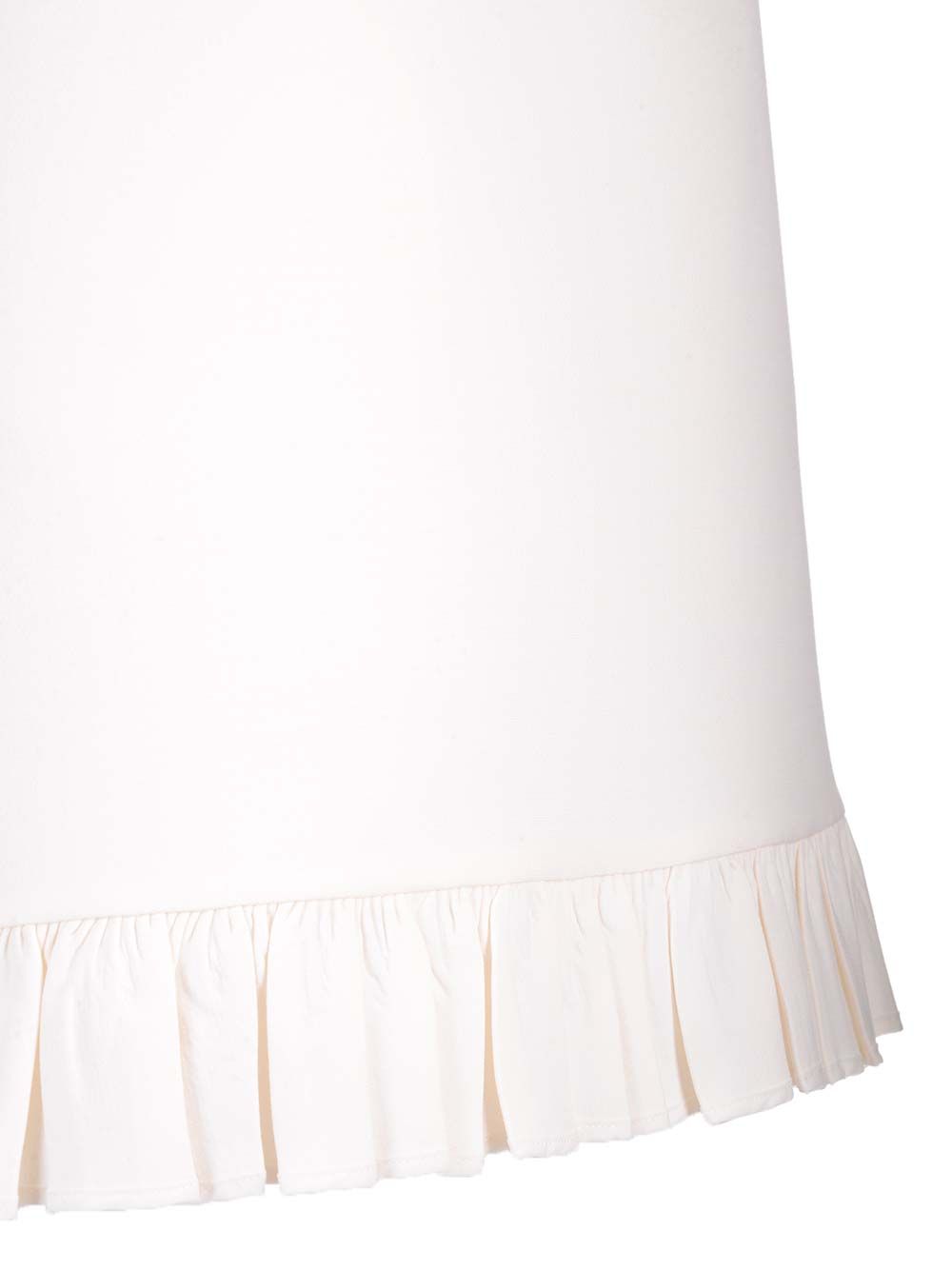 Valentino Garavani Crepe Couture Mini Dress Dresses - White | dd0df10b43a61de49b8928accbb3b8a85176d442