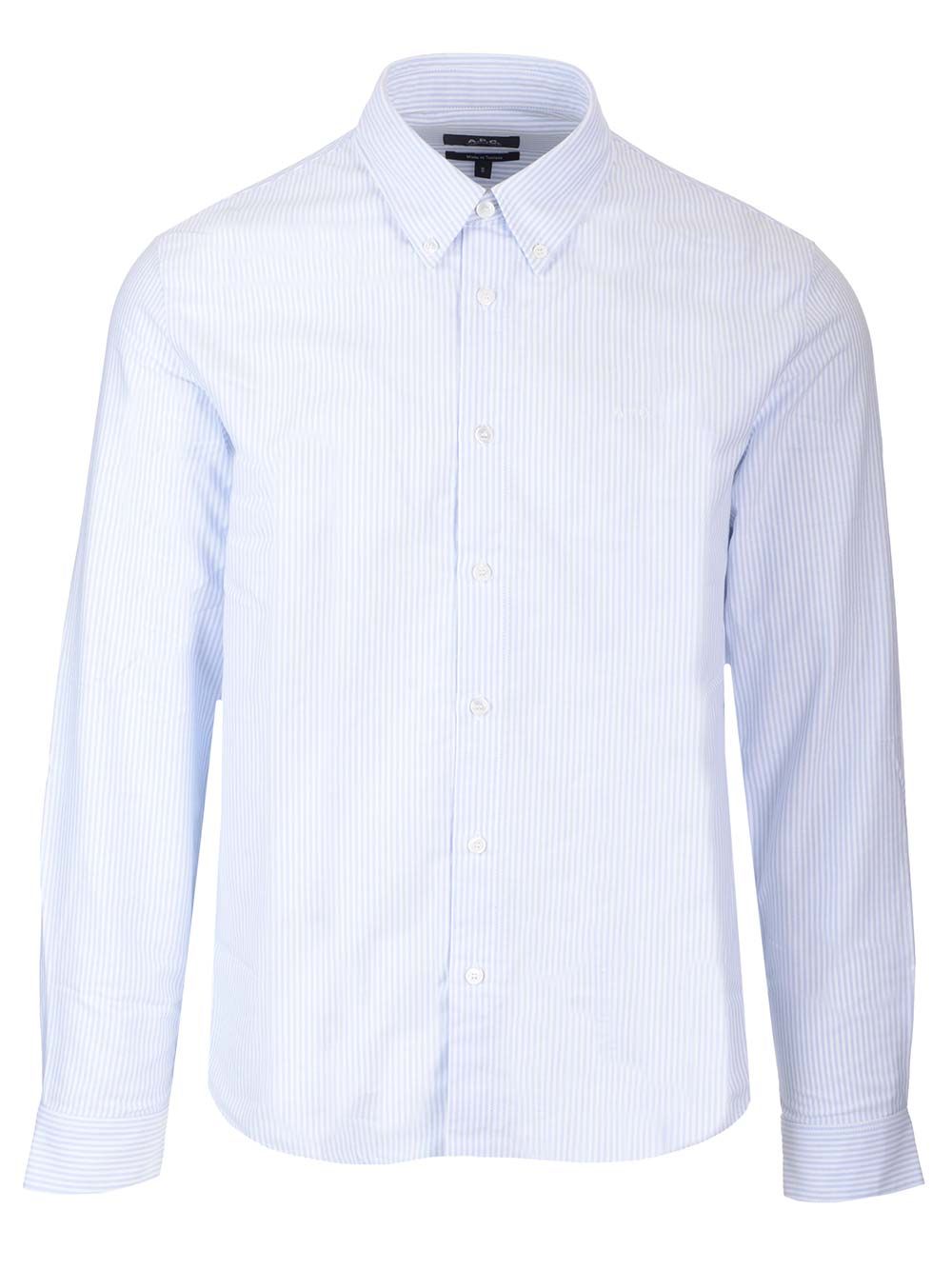 A.P.C. Greg Shirts - Light blue | e20aafe593e69e96114d5ebc09d0d0b9008b1575