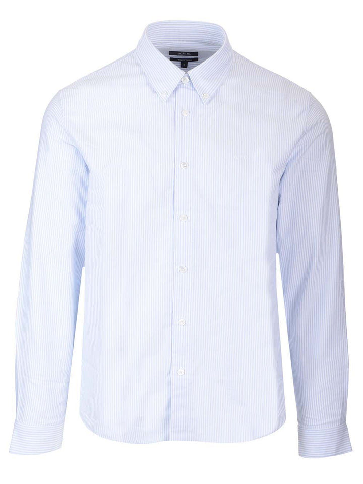 A.P.C. Greg Shirts - Light blue | e20aafe593e69e96114d5ebc09d0d0b9008b1575