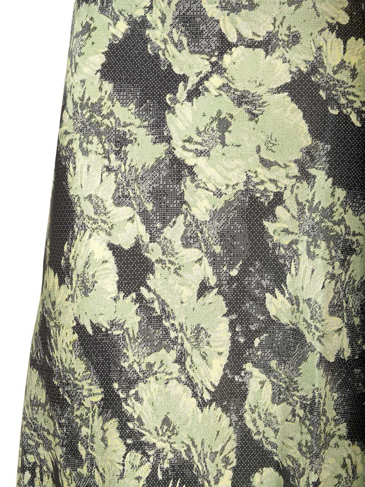 Tory Burch Satin Midi Skirt Skirts - Green | 948083737b3982e7cd777ff9ff75396852fb9116