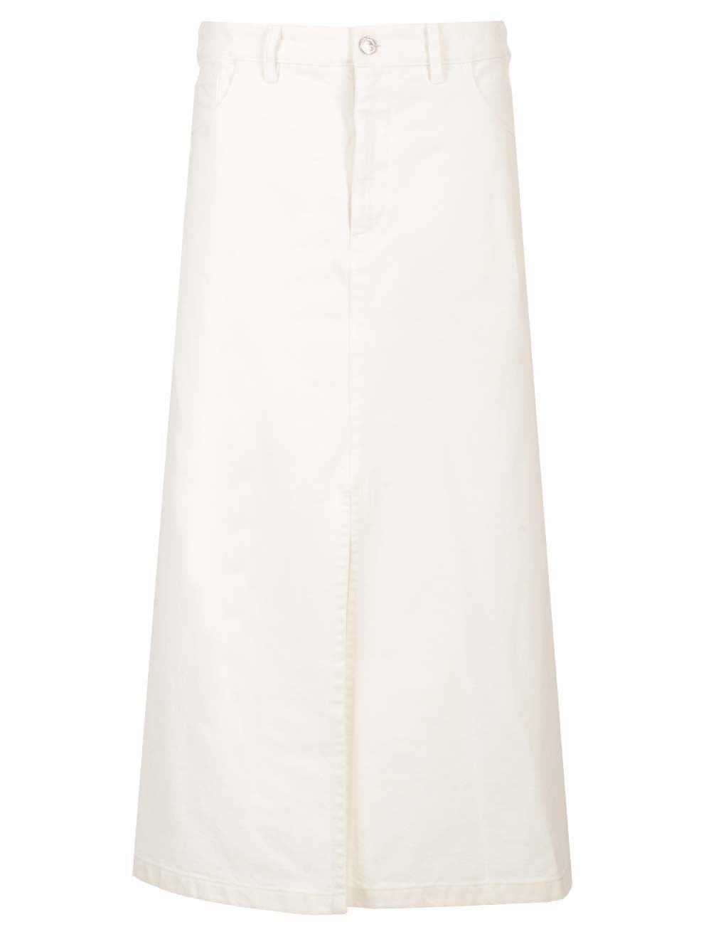 A.P.C. Georgia Skirts - White | c8e8dfe499522b04e8d969560e7c09a91231039a