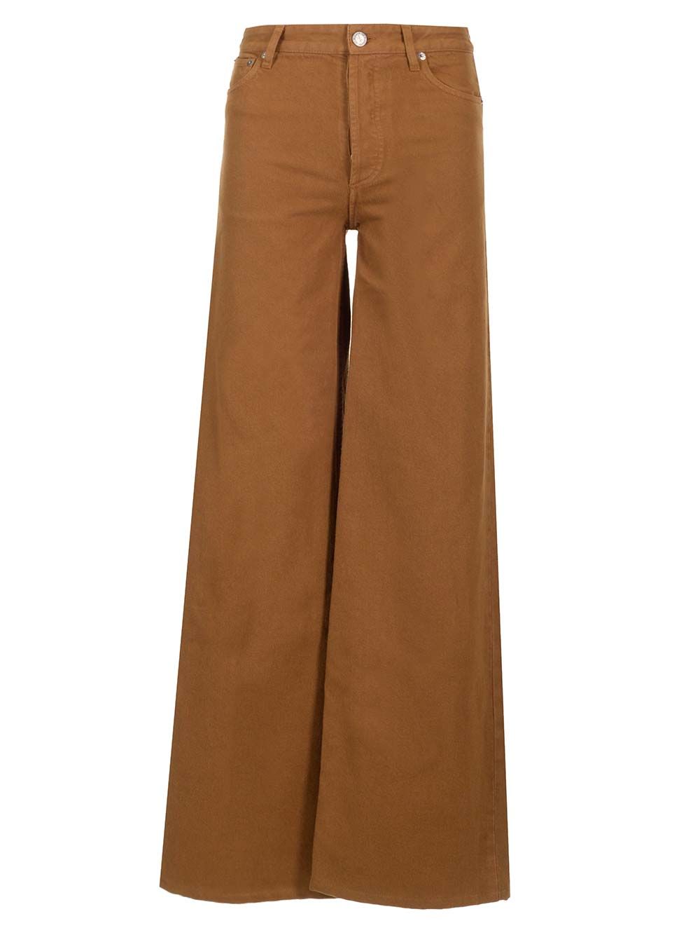 A.P.C. Elisabeth Trousers - Brown | a85658cddbc5e9fea5ed94ea19c77f498127e7d6