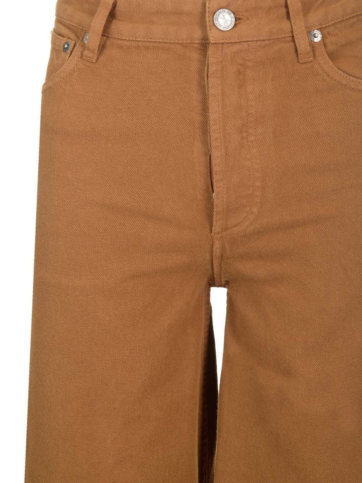 A.P.C. Elisabeth Trousers - Brown | c4b21d62214a1c4109e54ae8d59d24800cd5c472
