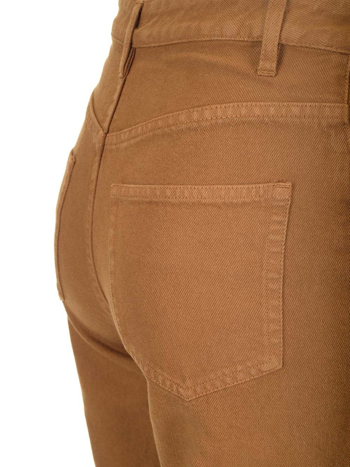 A.P.C. Elisabeth Trousers - Brown | ddf339a25068eca6e6ef002d0c92f26ac8174069