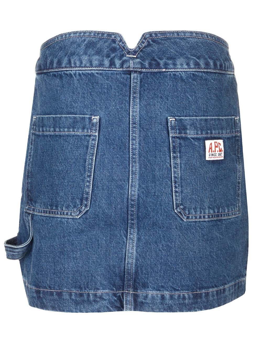 A.P.C. Christie Skirts - Blue | 9edb49307b28dac6093dab349f0c463772d316c8
