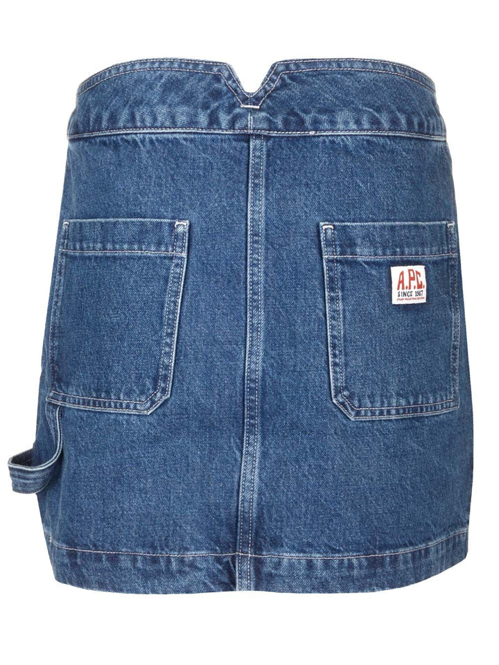 A.P.C. Christie Skirts - Blue | 9edb49307b28dac6093dab349f0c463772d316c8