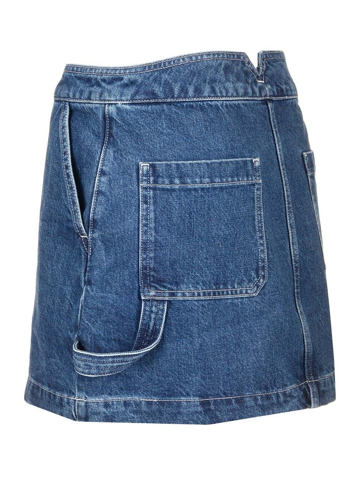 A.P.C. Christie Skirts - Blue | 45a83a5d76849935930dc6a32952597156a62aa7