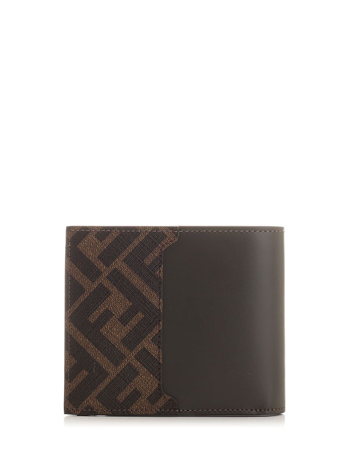 Fendi Squared Ff Wallets - Brown | 59a069959c0b1e03413cd17092089dc906fb4340