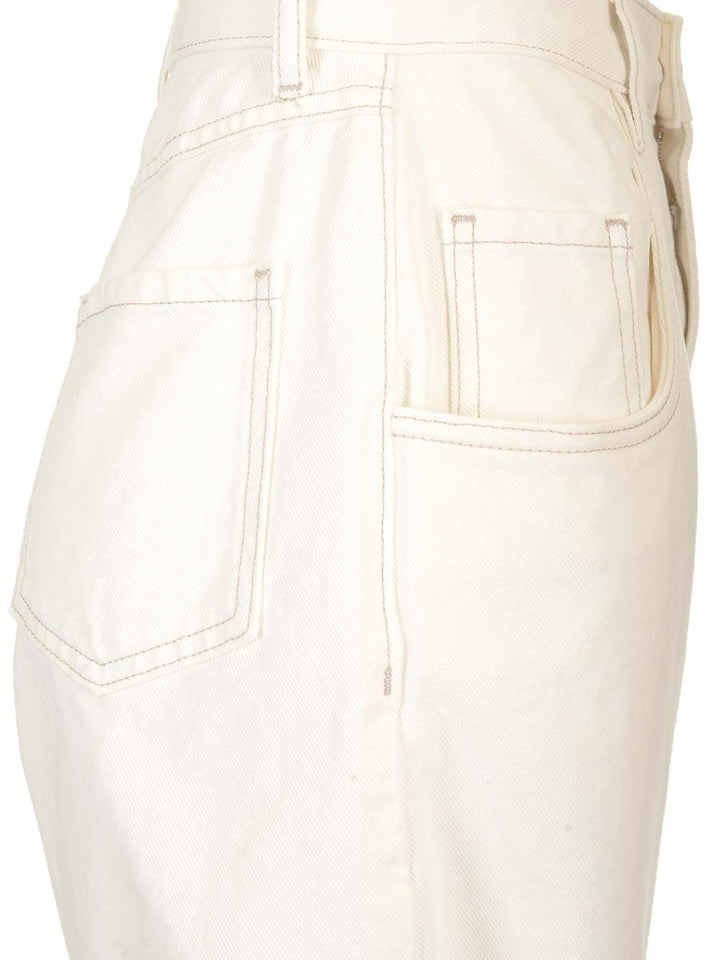 Maison Margiela Cut Out Jeans - White | fbb9f3724dc0cf9b6c6f2f07c217a03971d96dc1