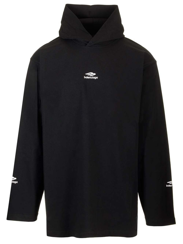 Balenciaga Ski 3b Sports Icon T-Shirt - Black | 1fbd44ce7e7b52665d89e92eed5d1a3017006887