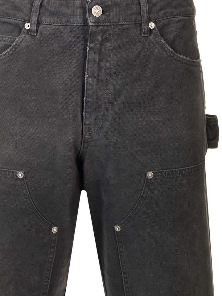 Golden Goose Deluxe Brand Distressed Cotton Jeans - Black | 75dfab0cc0b9fb2414a80d0dfe1dd1d7b2fba80a