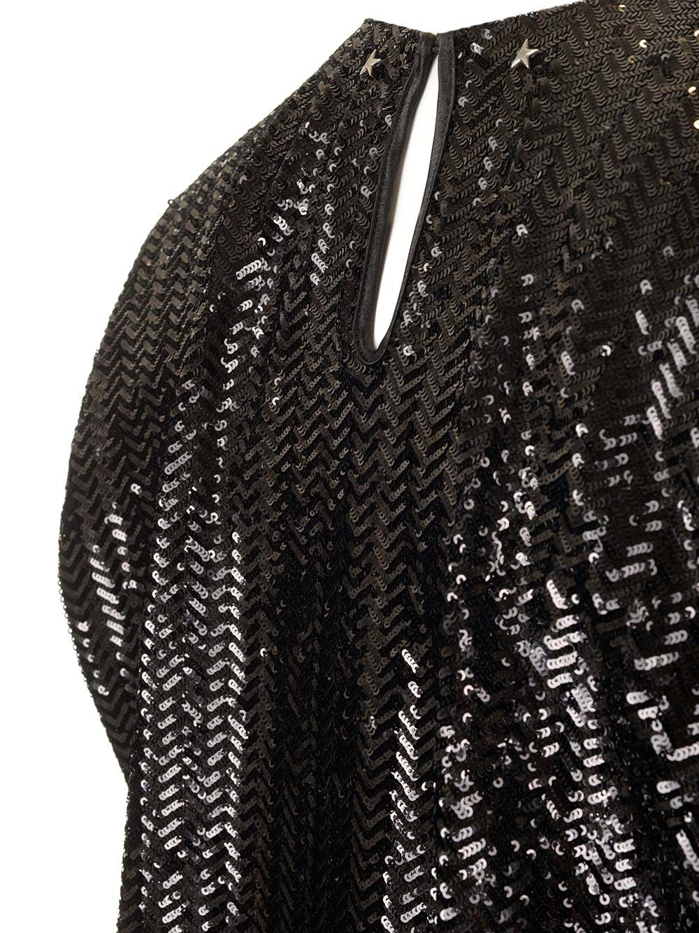 Golden Goose Deluxe Brand Full Sequins Short Dress Dresses - Black | f5e2154e6864b22b542dacd00849864b6349bb5c