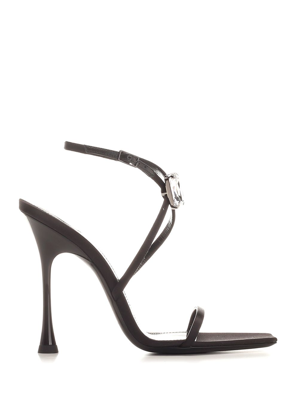 Saint Laurent Harlow Sandals - Black | 02651d736a99a4e85e4e45826318ba1501764310