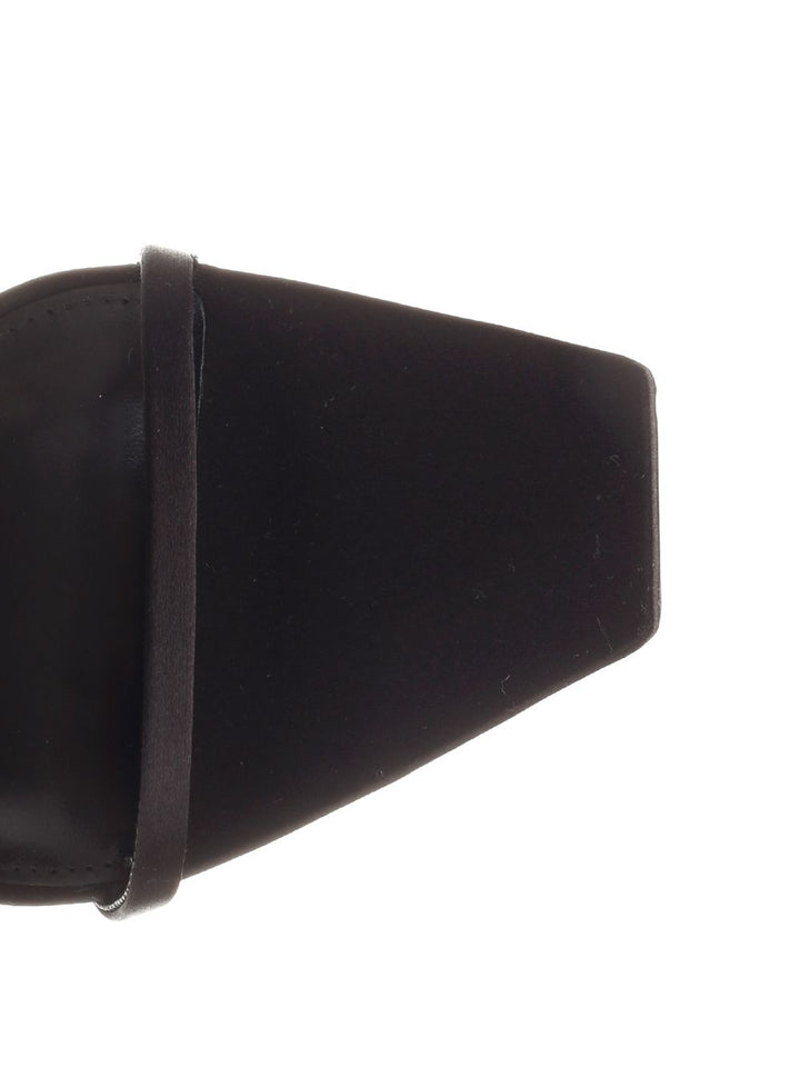 Saint Laurent Harlow Sandals - Black | b64d26a0982ecbdafca553438c4d638949550c87