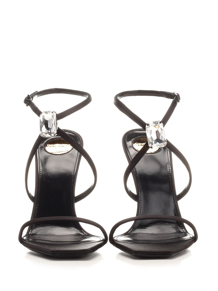 Saint Laurent Harlow Sandals - Black | b7b01a69399acaf3d0e9879a5bc69bf1fd962172