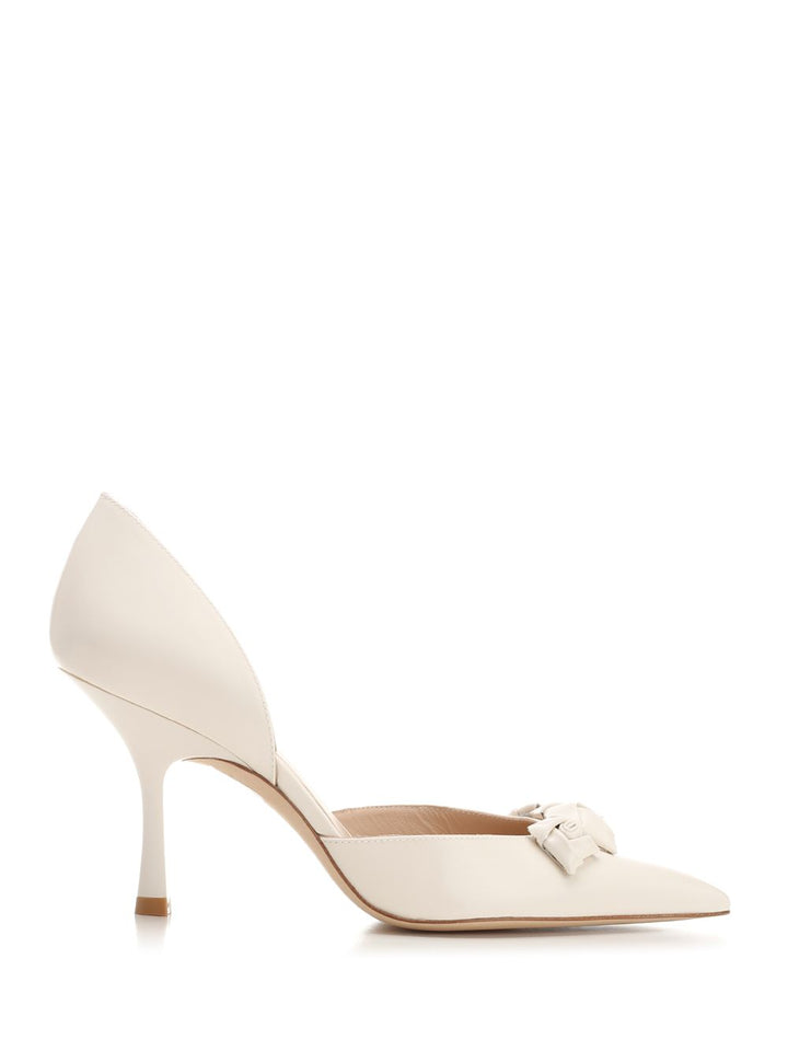 Stuart Weitzman Rosie D Pumps - White | 19505c1fa17cfb11603459db2b8f3ea9850871f4
