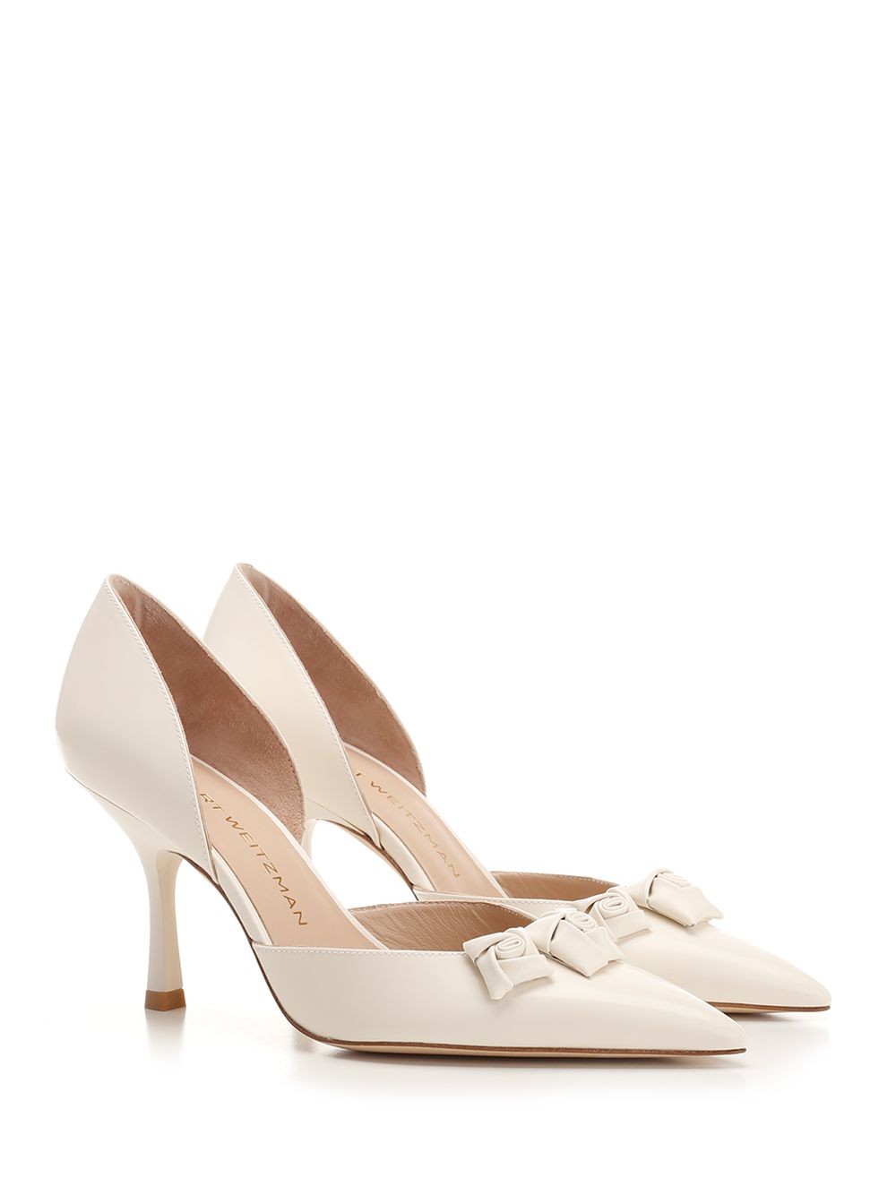 Stuart Weitzman Rosie D Pumps - White | 3dd5af88fd27a15d5cfcf49f93c6fd64e4ffd20f