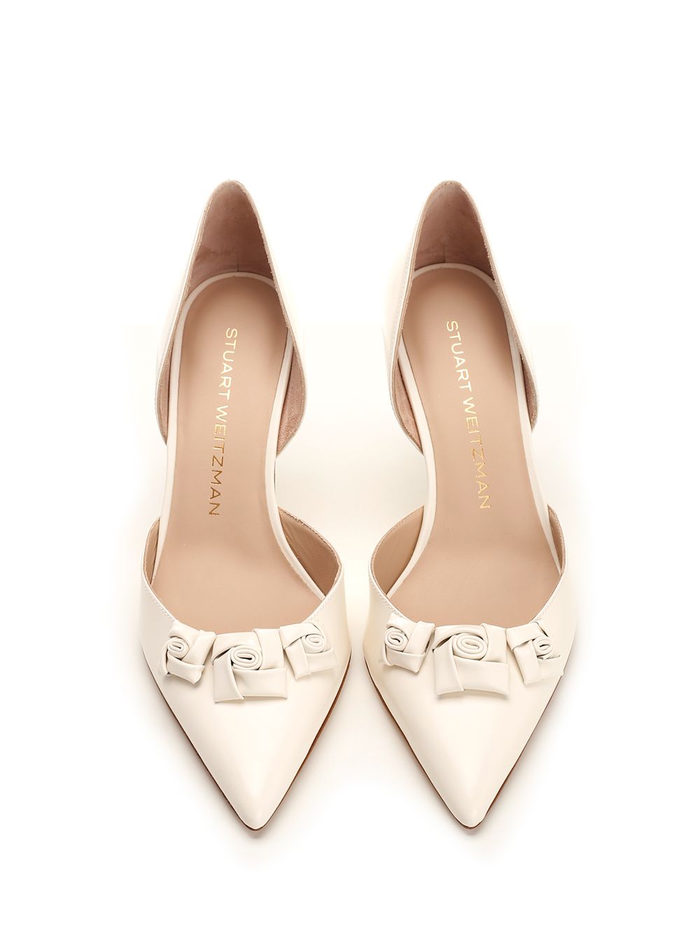 Stuart Weitzman Rosie D Pumps - White | 706a1f90080fe39dfc705a6cb8964ef05f7d33f1