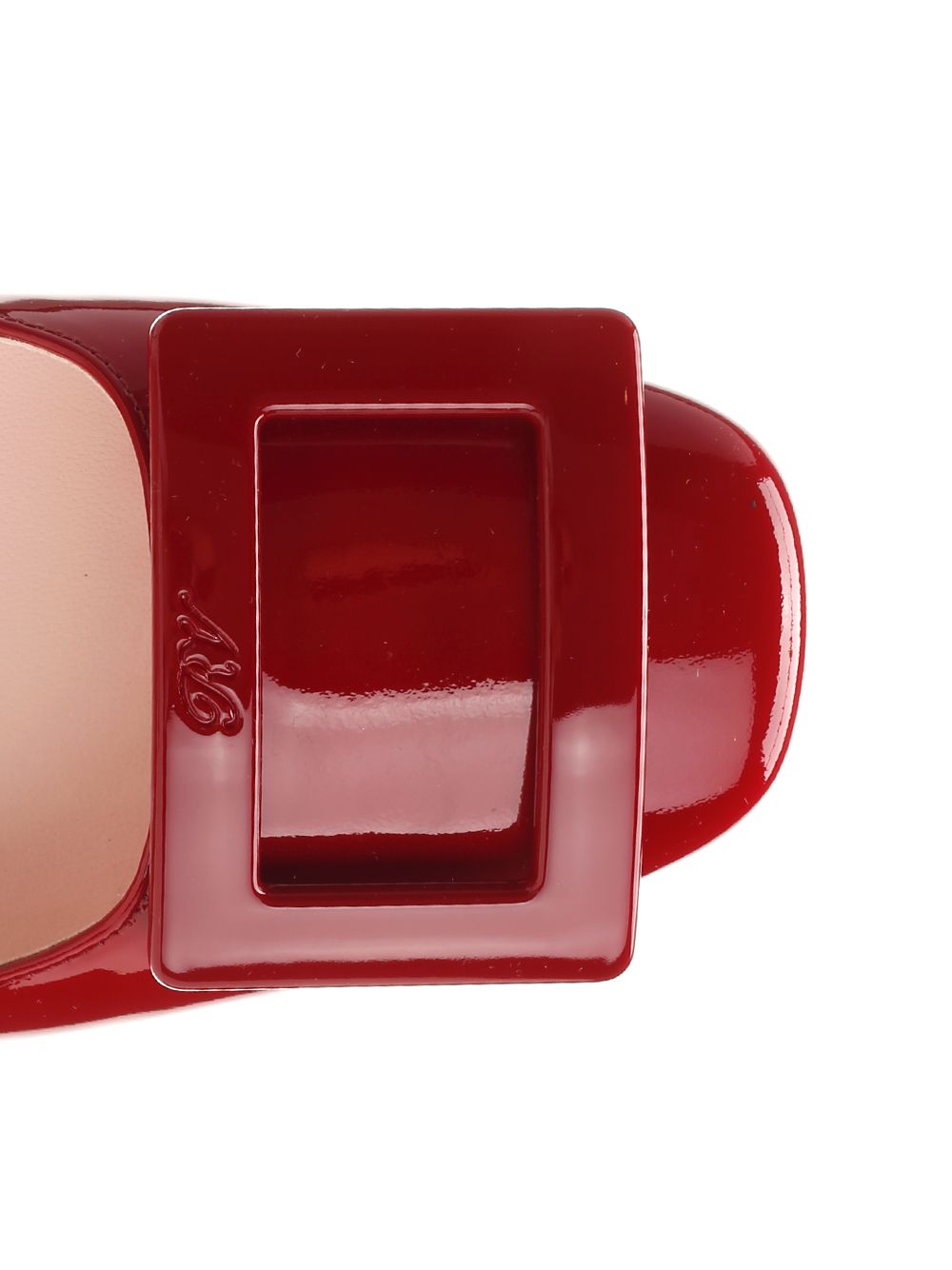 Roger Vivier U Look Lacquered Ankle Strap Dec 45 Pumps - Red | 8e51b8a78fa9418d9cea92595108e12fa447d438