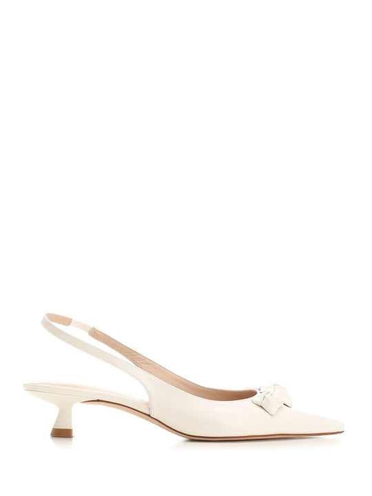 Rosie D Pumps White
