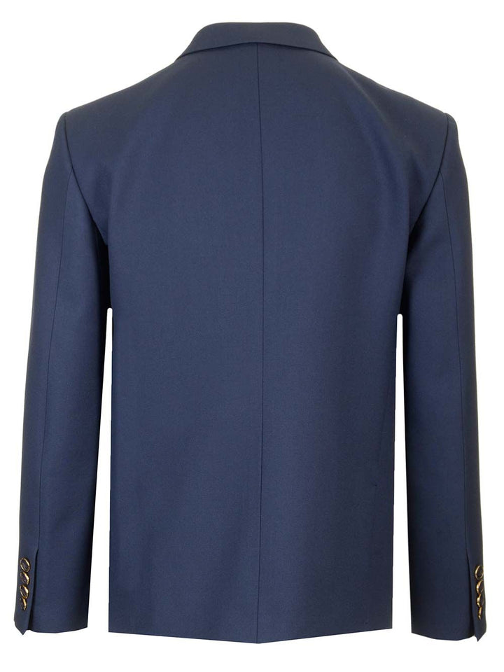 Valentino Garavani Formal Single-Breasted Jacket Jackets - Blue | b244eff73f942500b3451bf096f79024ab3d58c9