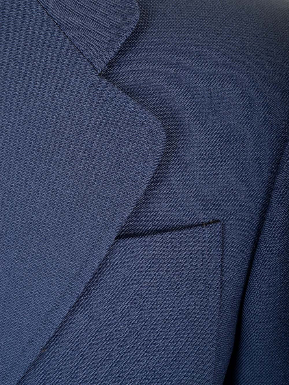 Valentino Garavani Formal Single-Breasted Jacket Jackets - Blue | 4a6bb17ad89f9fca56b0ae35de0077a263a0b71d
