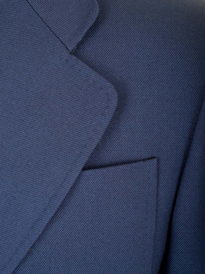 Valentino Garavani Formal Single-Breasted Jacket Jackets - Blue | 4a6bb17ad89f9fca56b0ae35de0077a263a0b71d
