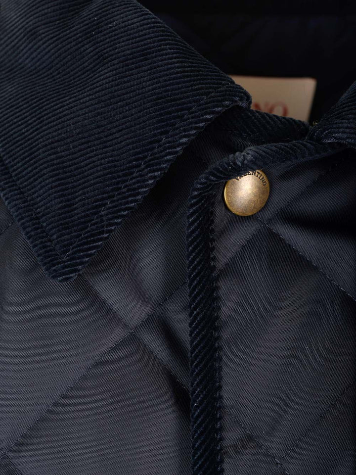 Valentino Garavani Quilted Nylon Shirt Jacket Coats - Blue | a0b190614fccef19646471b5f5eca9a88899896b