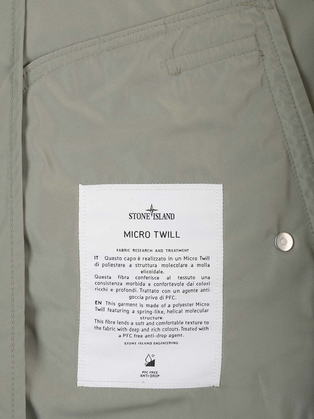 Stone Island Nylon Biker Jacket Jackets - Green | 536e6a88b4b4d77129a0a25d7f2c286b35708044