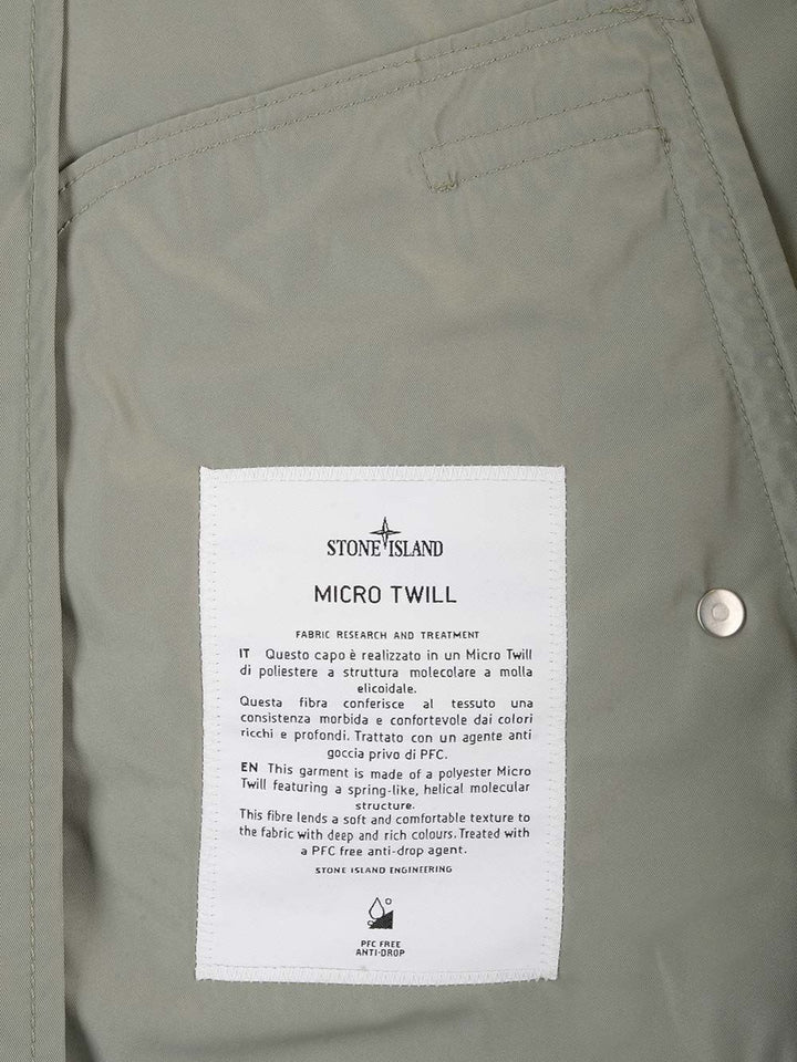 Stone Island Nylon Biker Jacket Jackets - Green | 536e6a88b4b4d77129a0a25d7f2c286b35708044