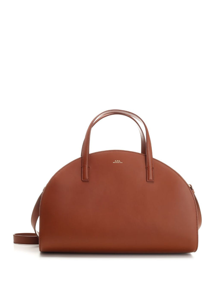 A.P.C. Demi Lune Crossbody Bags - Brown | 79665635a03abde59e986a69f8a8cfa839a3593a